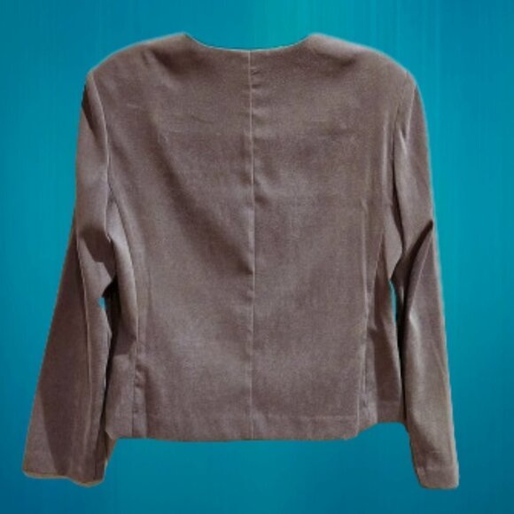 Positive Attitude Black/Tan Women's 2-Piece Pantsuit - 12P - Picture 3 of 12